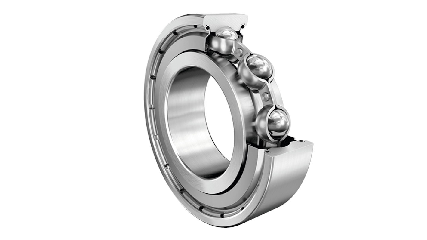 FAG 624-2Z-CO7 Single Row Deep Groove Ball Bearing- Both Sides Shielded 4mm I.D, 13mm O.D