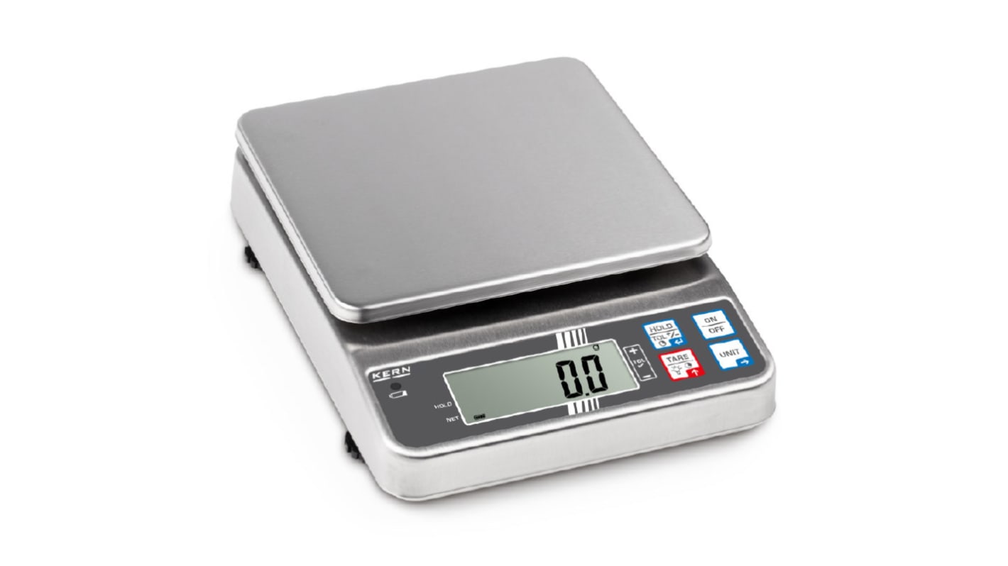 Kern FOB 3K1 Bench Weighing Scale, 3kg Weight Capacity