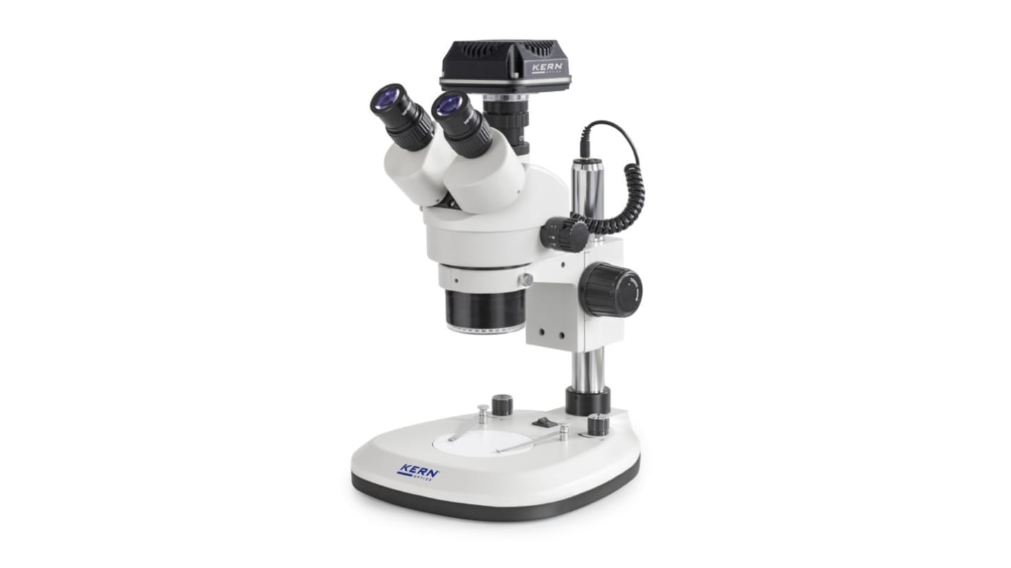 Kern OZL 464C825 Trinocular Microscope, 5.1 MP, 10X Magnification