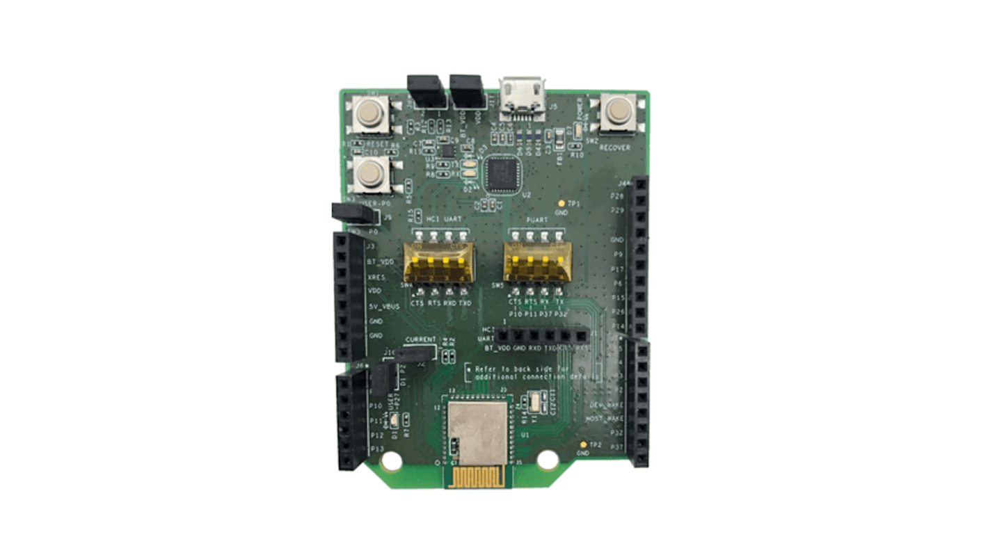 Strumento di sviluppo comunicazione e wireless Infineon AIROC CYBT-243053-EVAL, 2.4GHz, Bluetooth Smart (BLE)