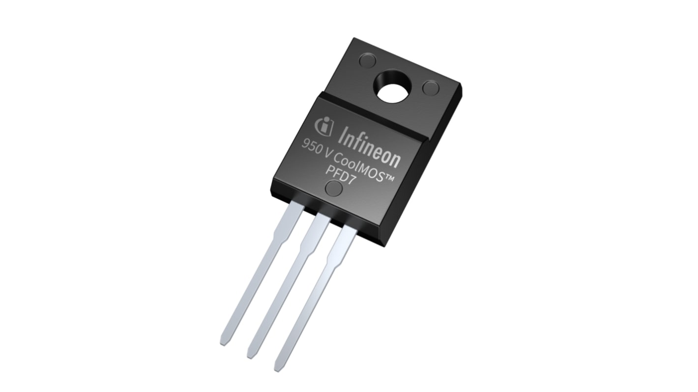 Infineon IPA95R130PFD7XKSA1 N-Kanal MOSFET 950 V / 13,9 A, 3-Pin TO-220