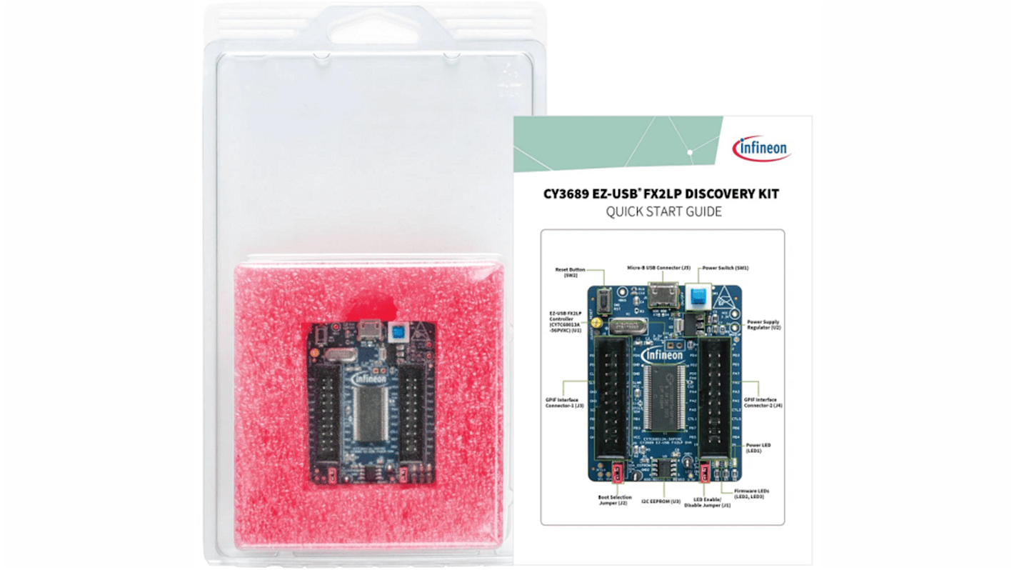 Infineon Discovery Kit USB Microcontroller Microcontroller Board CY3689 ...