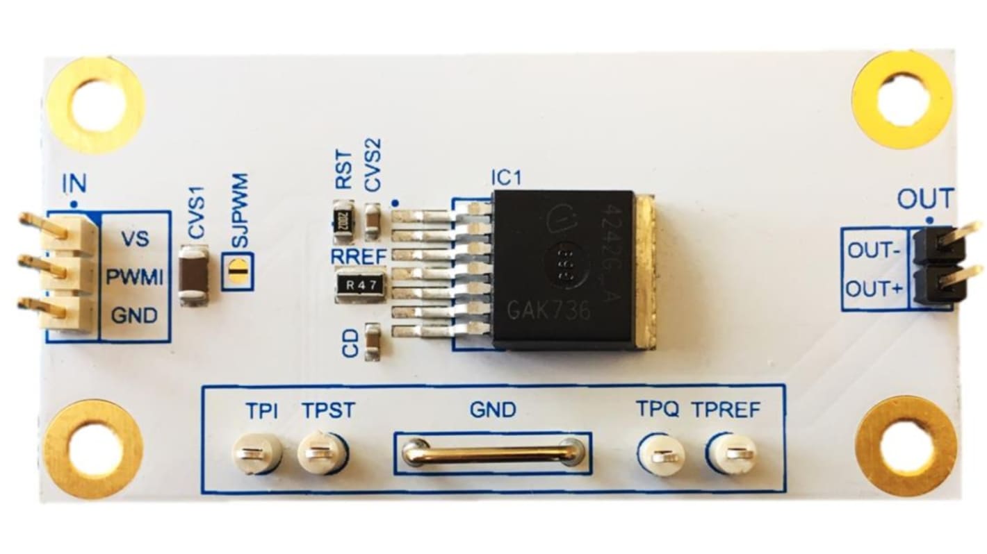 Demo deska, DEMOBOARDTLE4242GTOBO1, Budič LED, Infineon