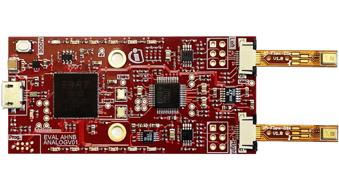 Scheda di valutazione Evaluation Board Infineon, con Sensore microfono