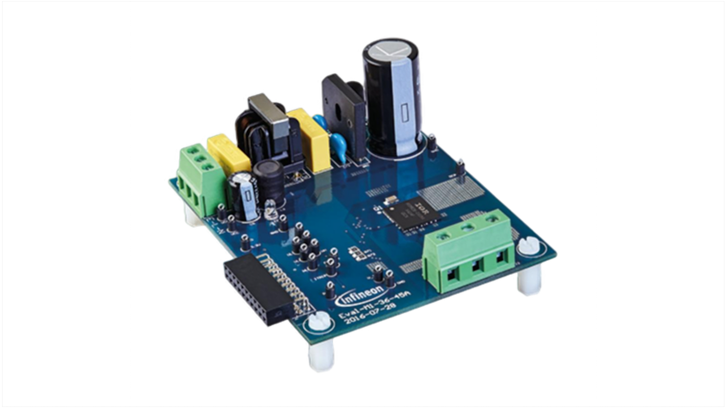 Placa de evaluación Accionador de motores trifásicos Infineon EVALM13645ATOBO2 - EVALM13645ATOBO2