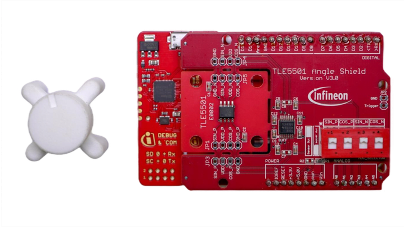 Kit de développement microcontrôleur & processeur Infineon pour Interrupteur magnétique