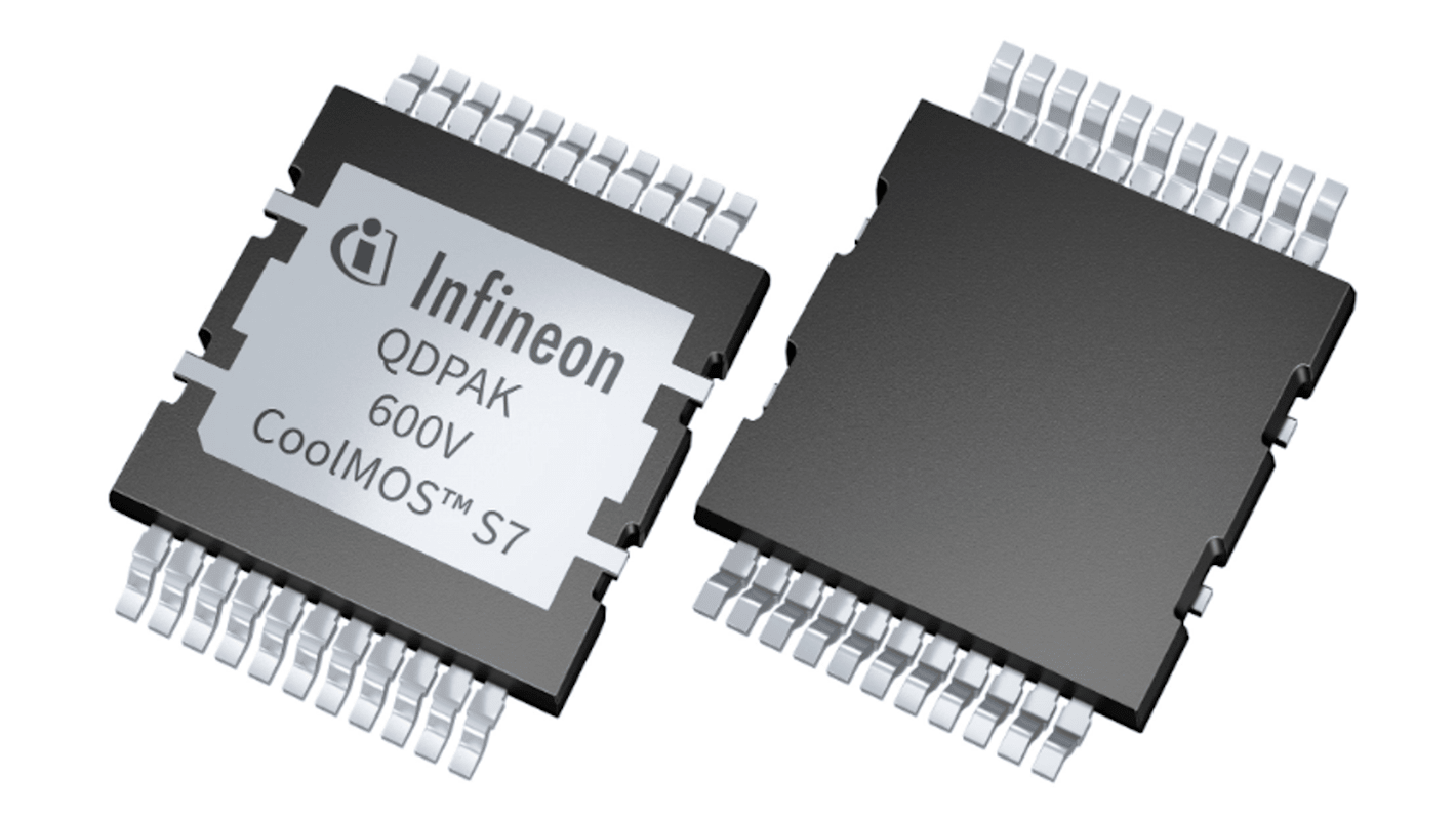 Transistor MOSFET Infineon, canale N, 24 A, PG-HDSOP-22-1, SMD, montaggio superficiale