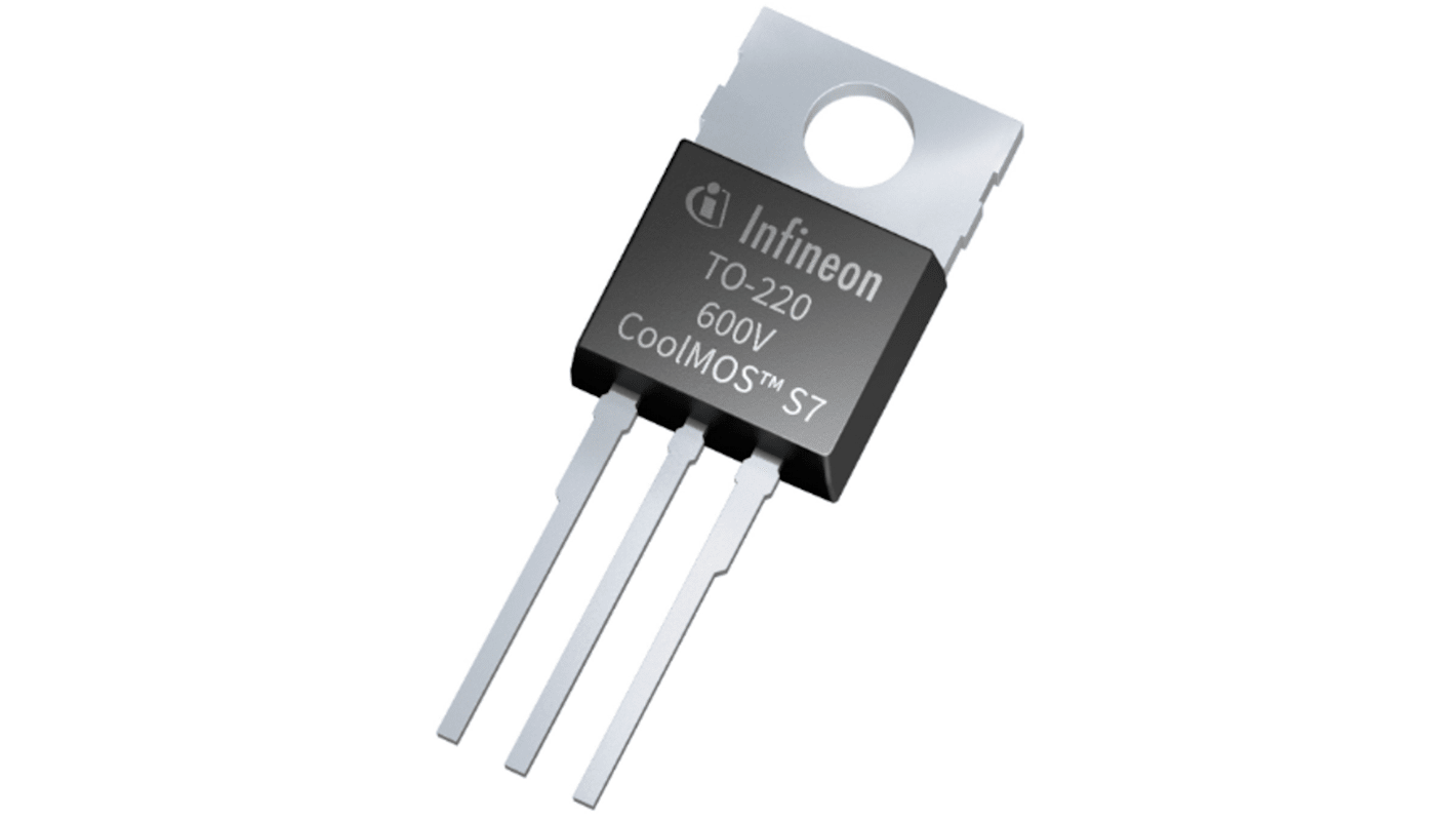 Infineon IPP60R040S7XKSA1 N-Kanal, THT MOSFET Transistor 600 V / 13 A TO-220