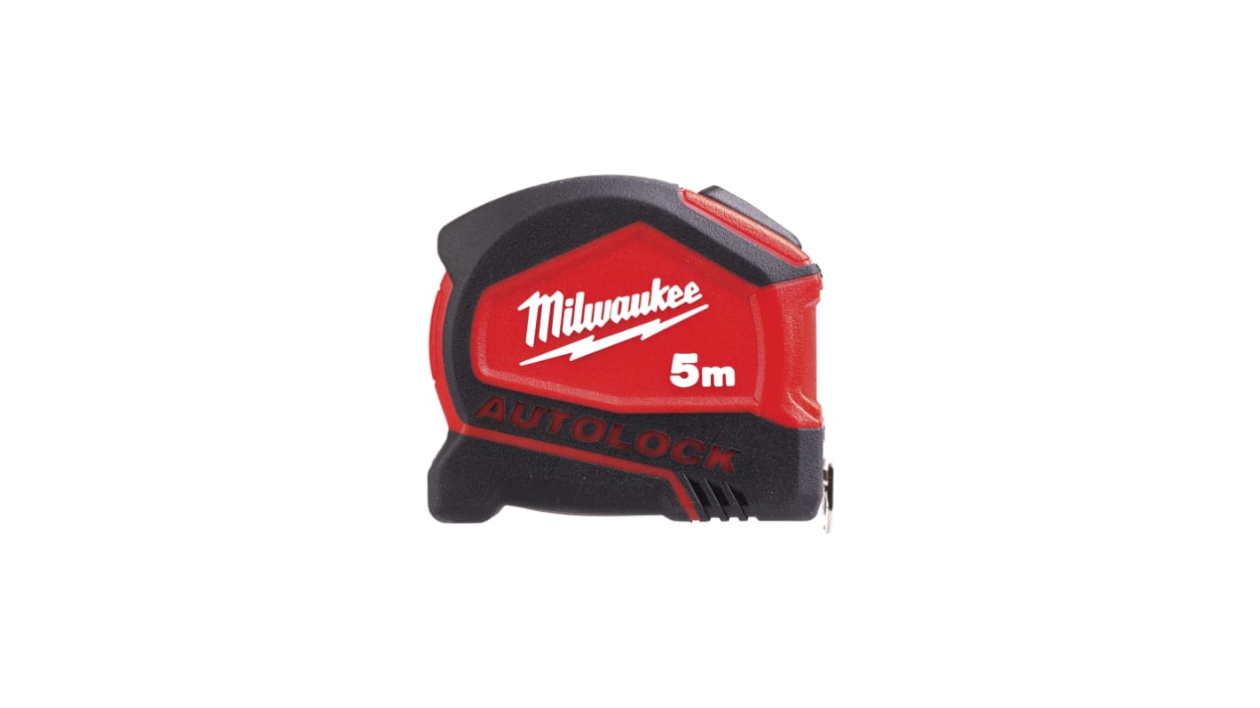 Mètre ruban Milwaukee 5m x 25 mm Métrique