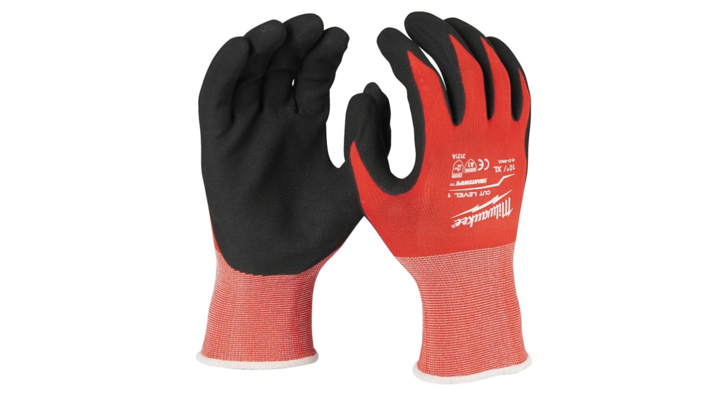 Gants Milwaukee taille 11, Manutention générale, Rouge