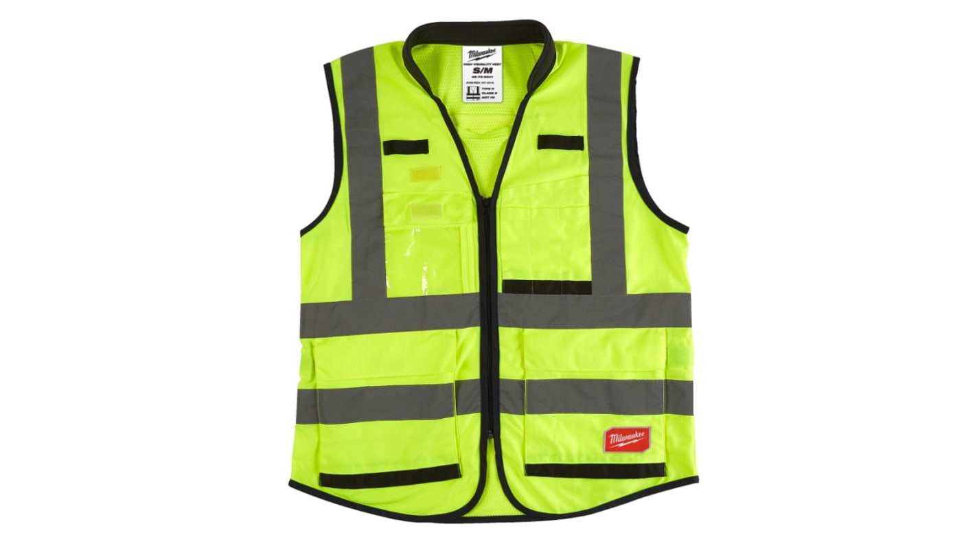 Gilet haute visibilité Jaune Milwaukee, taille S/M