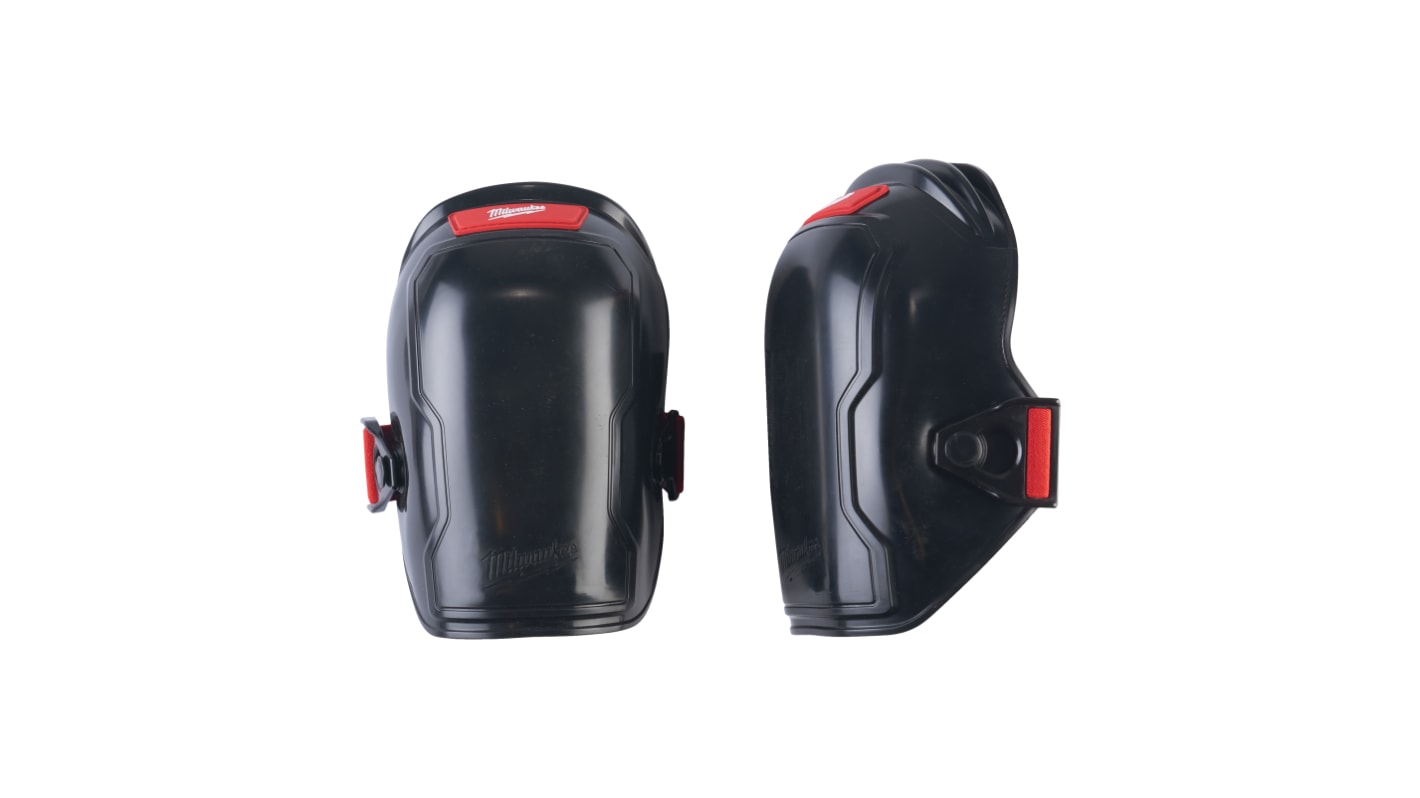 Milwaukee Black EVA Foam, PVC Adjustable Strap Knee Pad Resistant to Water