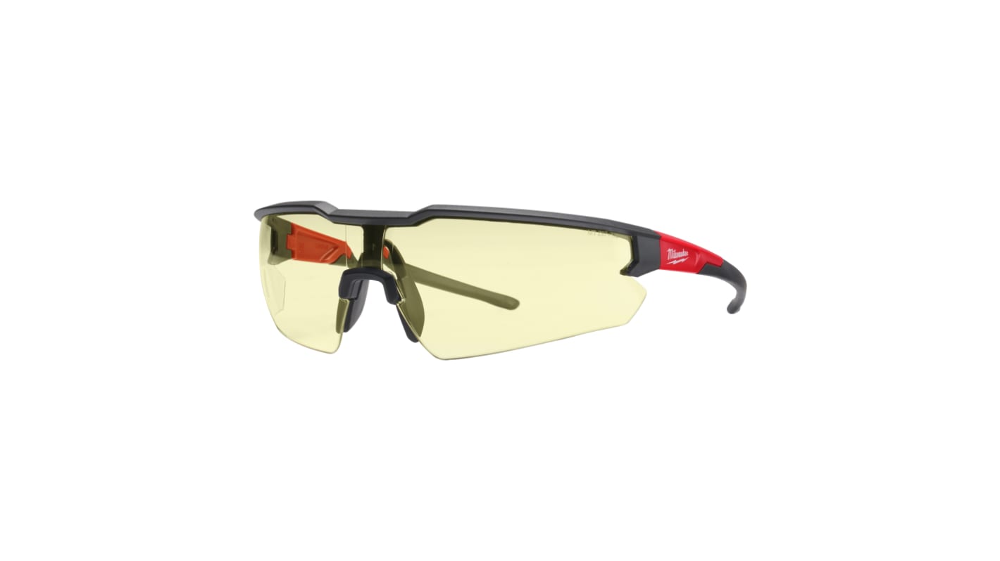 Milwaukee Safety Glasses, Yellow