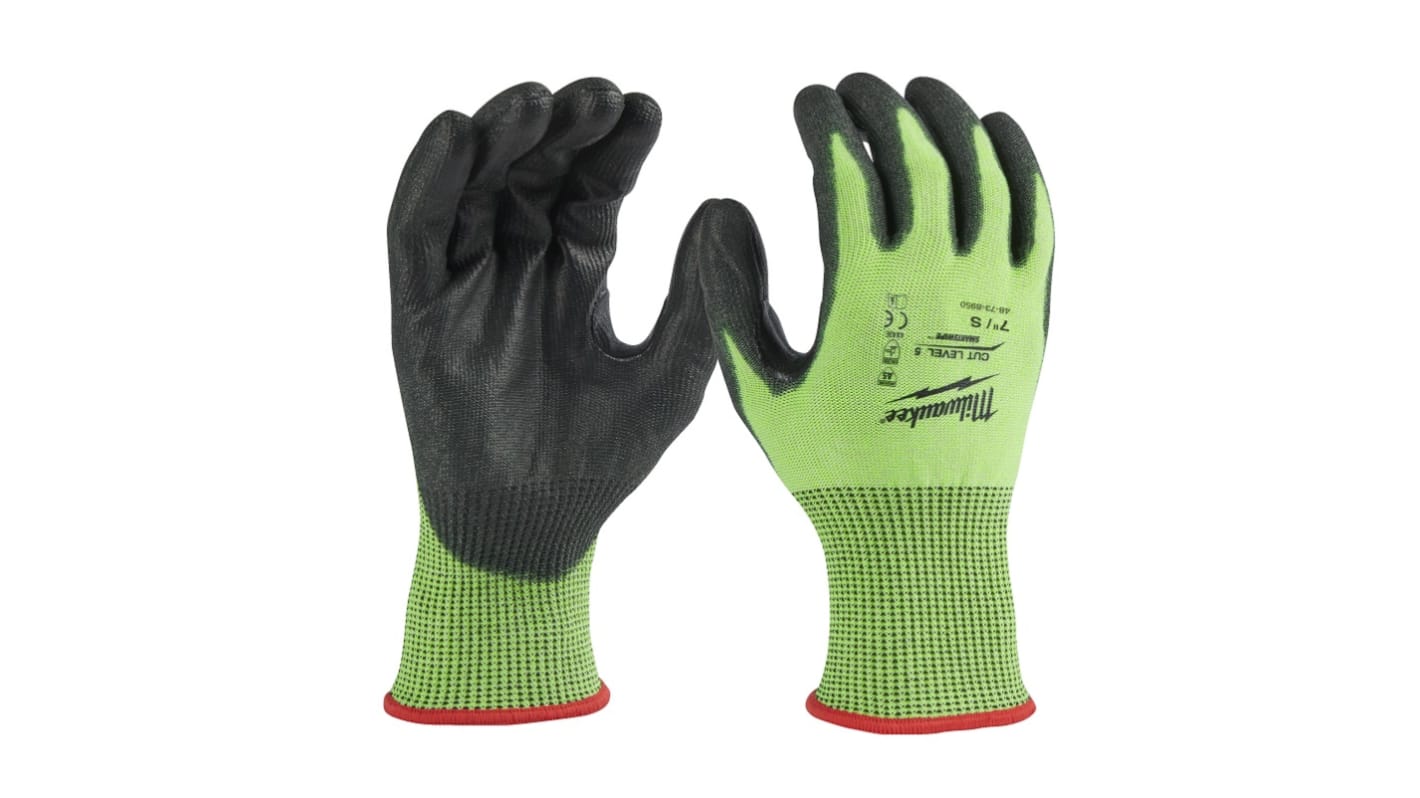 Gants Milwaukee taille 7, Manutention générale, Jaune