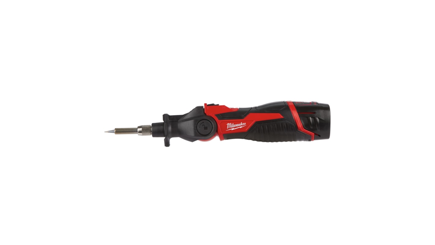 Fer à souder sur batterie Milwaukee M12 SI-201C, 12V, 90W