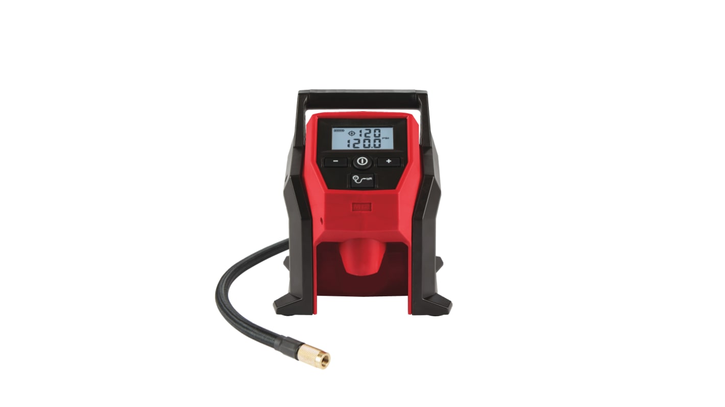 Milwaukee Tyre Inflator, 8.27 → 120psi