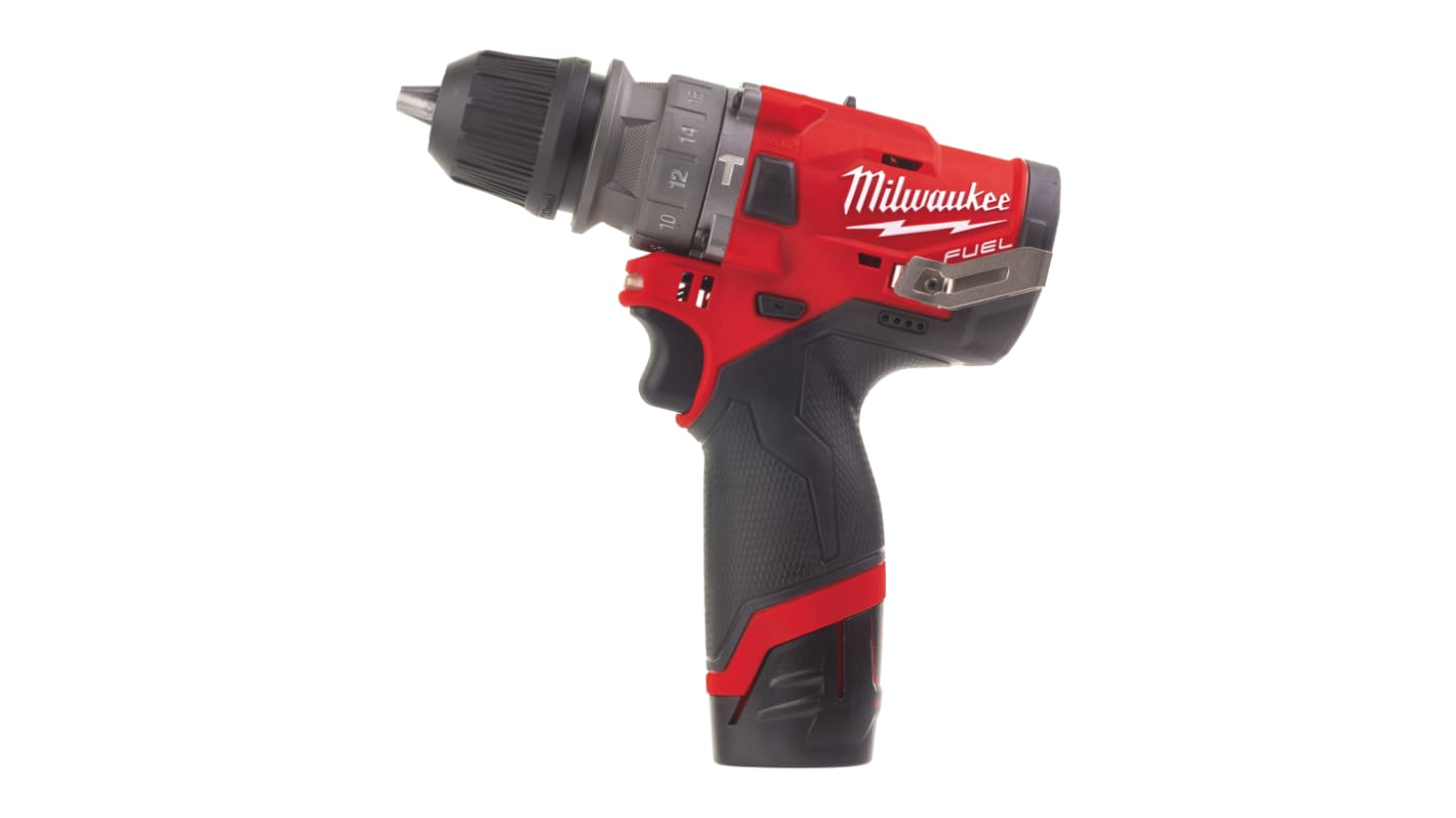 Perceuse visseuse Sans fil Milwaukee 12V 2Ah Li-Ion