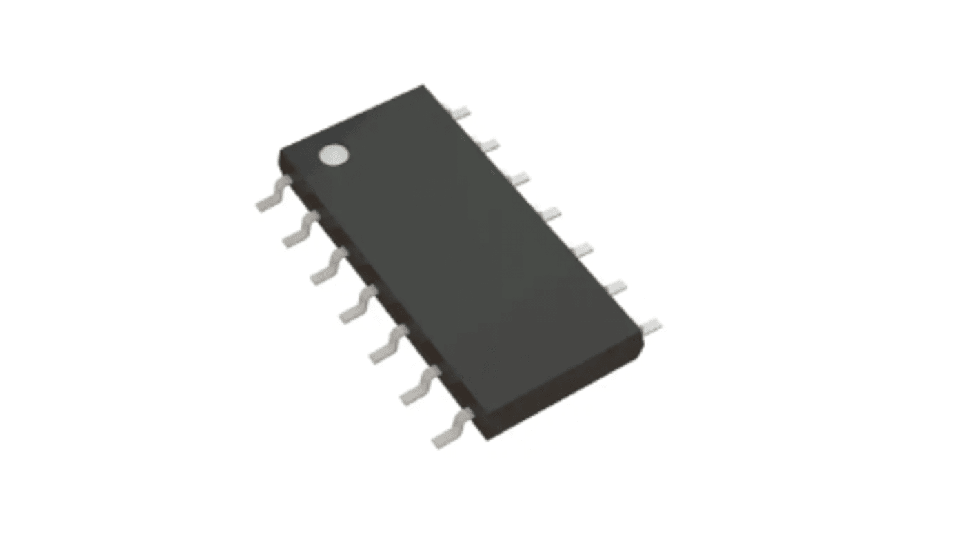 TSB514IDT STMicroelectronics, Operational Amplifier, Op Amp, RRIO, 6MHz, 36 V, 14-Pin SO14