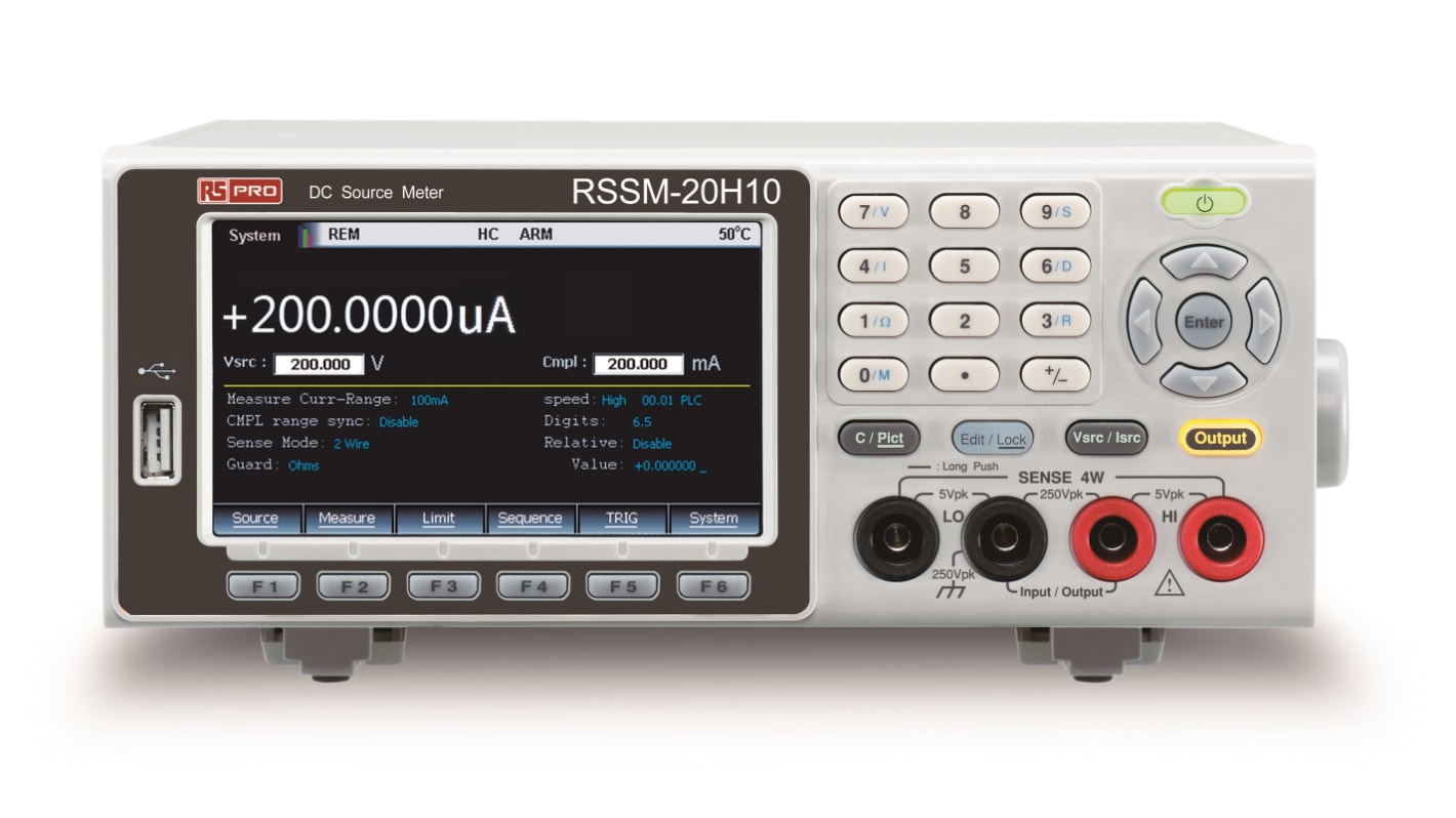 RS PRO Forrásmérő, 4 csatornás, 21 → 210 V, 22 W