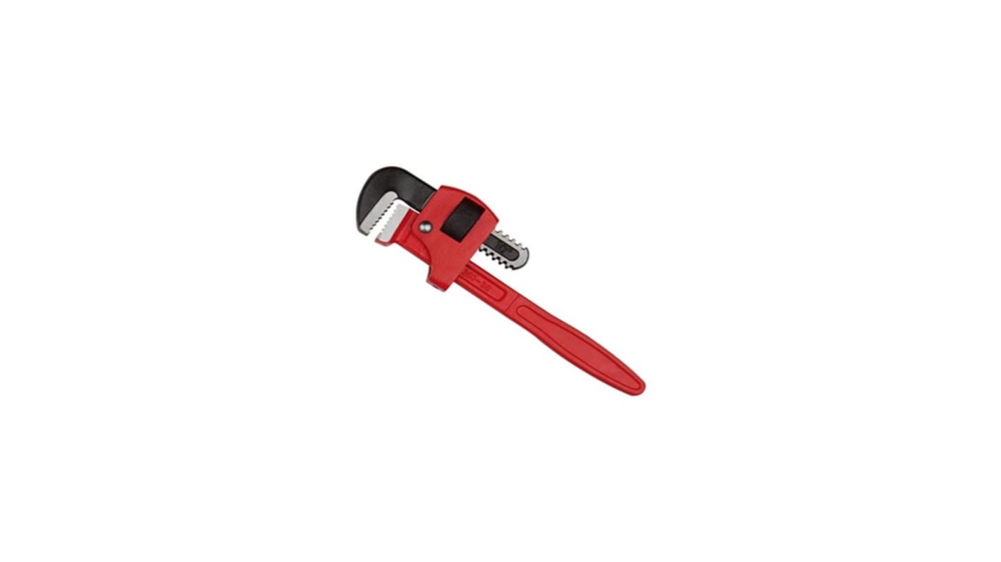RS PRO Pipe Wrench, 609 mm Overall, 75mm Jaw Capacity, Metal Handle