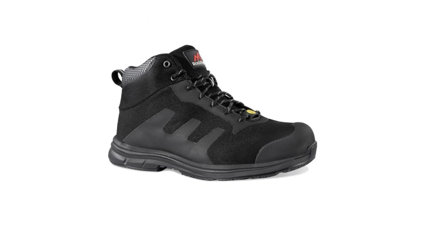 RF12011 Rockfall Black ESD Safe Fibreglass Toe Capped Safety Boots