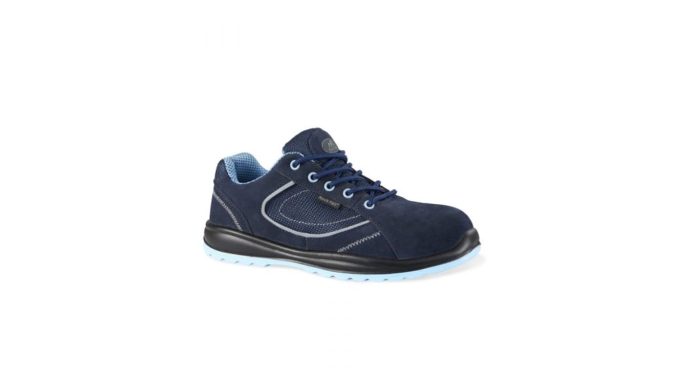 Scarpe sportive antinfortunistiche Rockfall, Donna tg. 36, col. Blu Navy, con puntale di sicurezza