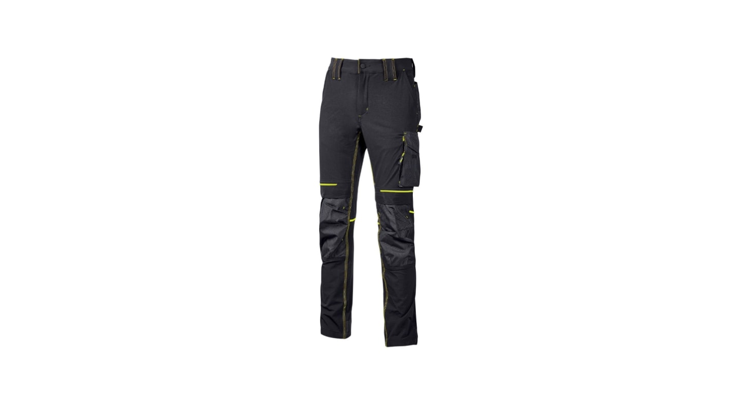 Pantaloni da lavoro Nero per Uomo ATOM 48poll 122cm