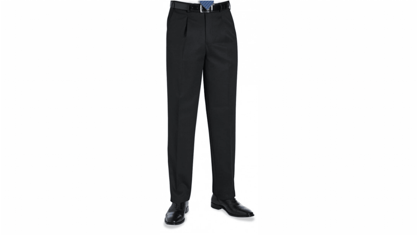 Brook Tavener 8515 Herren Hose, Polyester Schwarz, Größe 108cm / 42Zoll