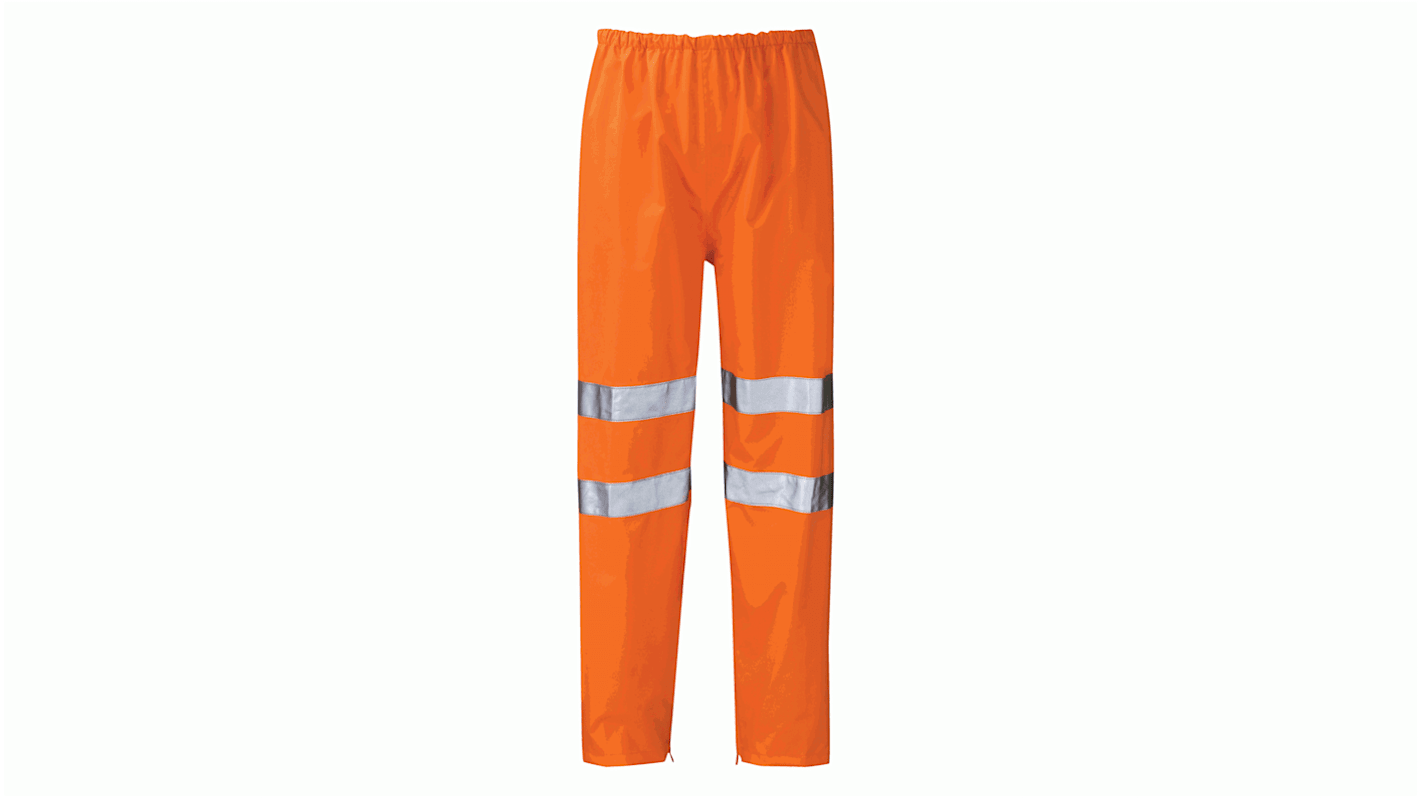 Pantalones de alta visibilidad Orbit, de color Naranja, impermeables