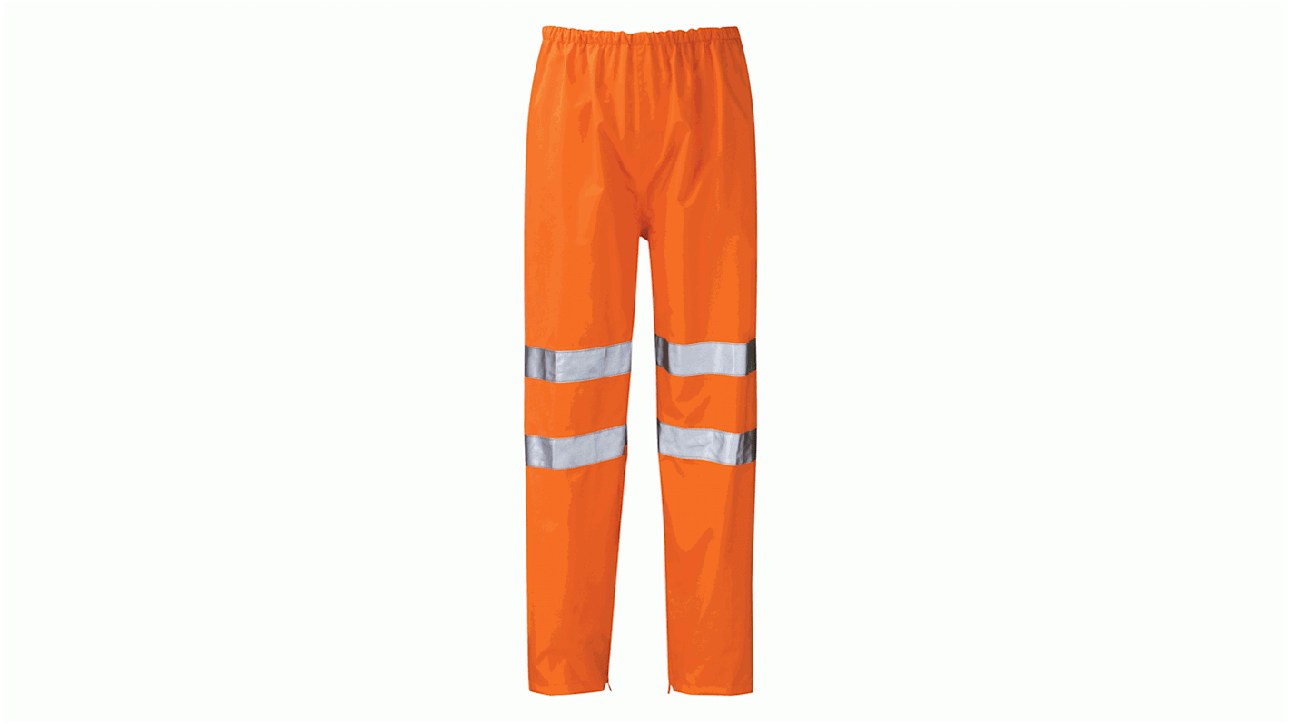 Orbit Warnschutzhose, Überziehhose 100 % Polyester Orange