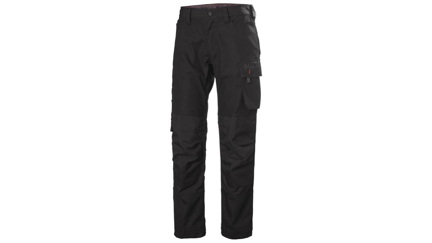 Helly Hansen 77484 Black Women's Cotton Lightweight Work Trousers