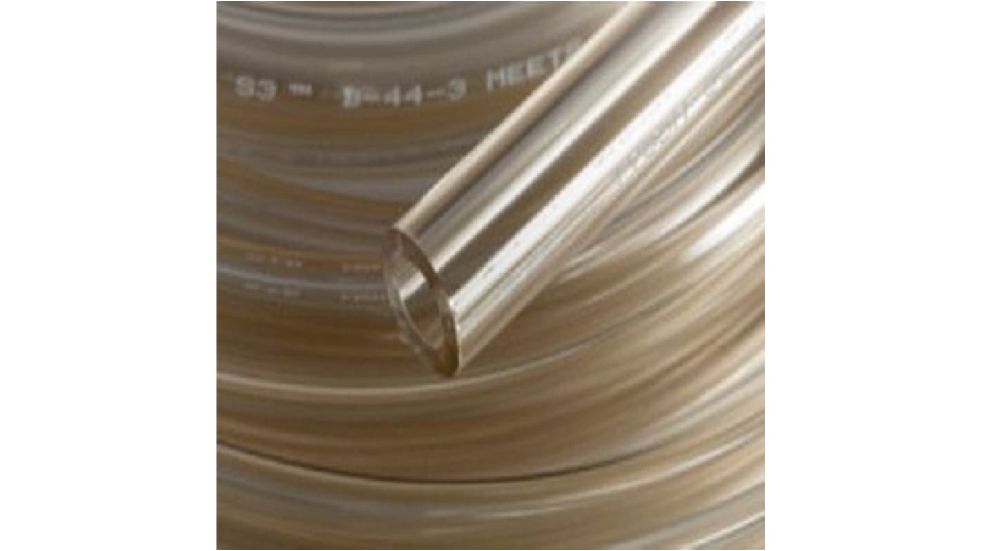 Saint Gobain Tygon® B-44-3 Special PVC, Flexible Tubing, 4mm ID, 7.1mm OD, Clear, 15m