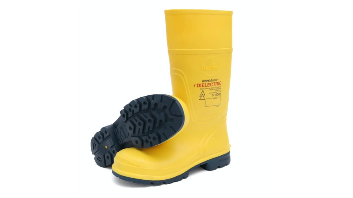 Botas de seguridad Respirex, serie DIELECTRIC CLASS 2 de color Amarillo, talla 41