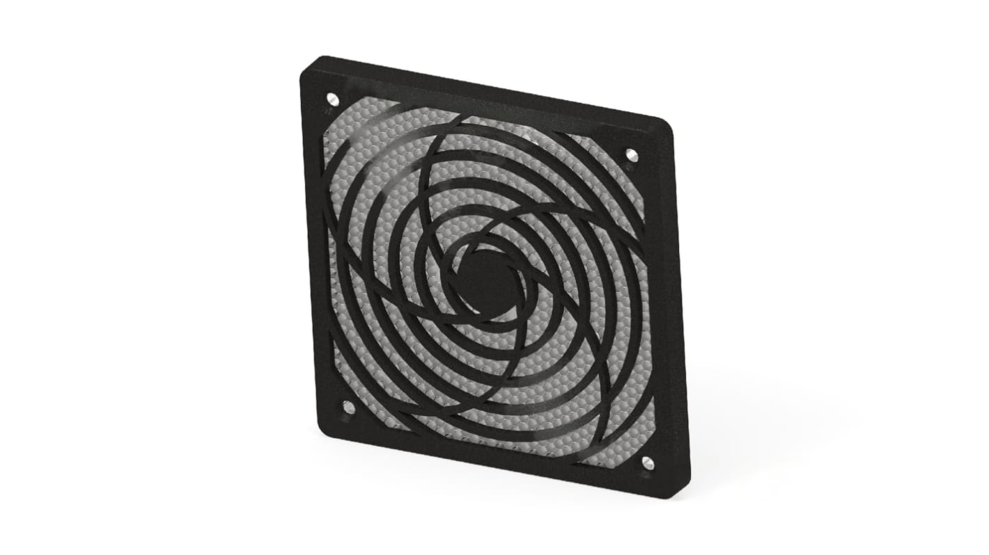 TE Connectivity Fan Filter for 120mm Fans, ABS Frame, 104 x 125mm