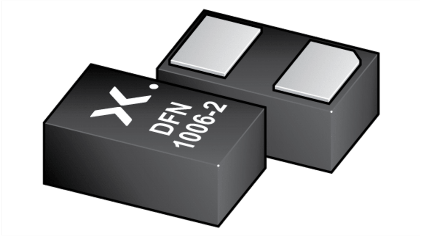 Nexperia TVSダイオード, 双方向, 表面実装, 19.5V, PESD12VL1BSLAZ