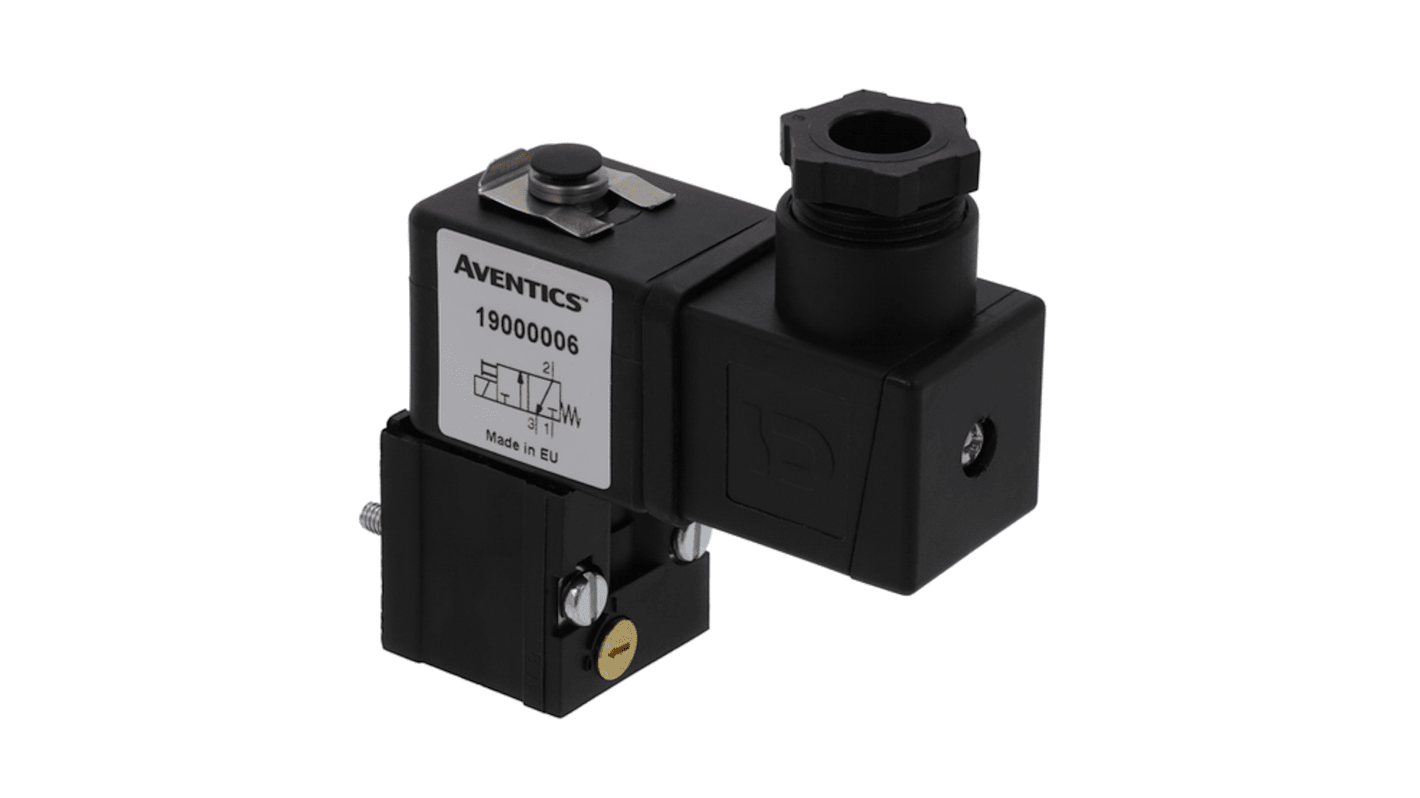 Elettrovalvole per pneumatica EMERSON – AVENTICS, M12, funzione 3/2, azionamento Solenoide