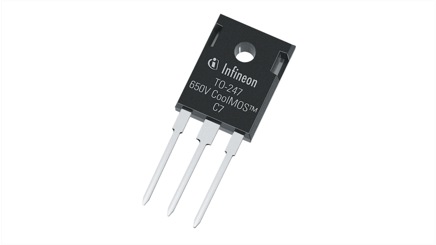 MOSFET Transistor, 24 A PG-TO 247 Infineon IPW65R095C7XKSA1