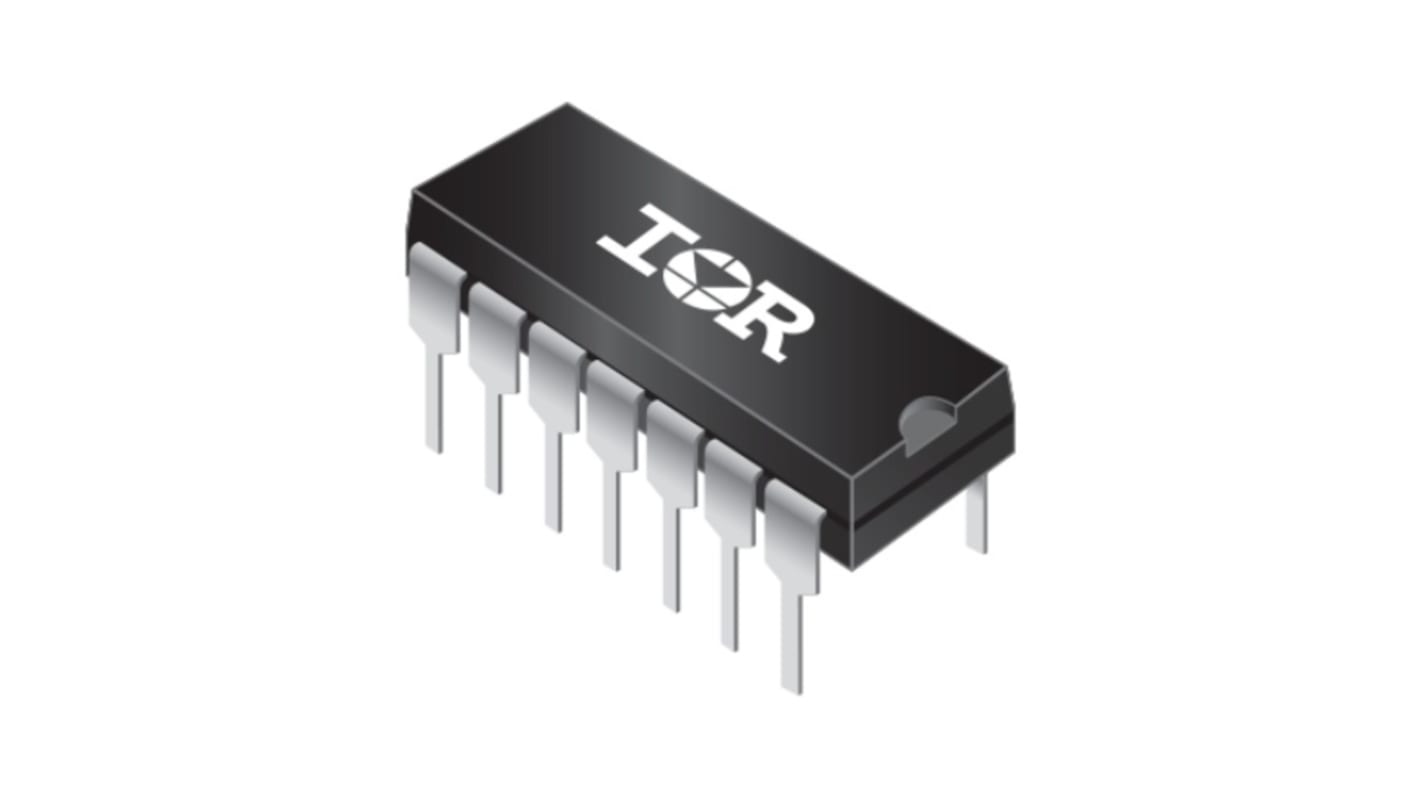 Infineon MOSFET-Gate-Ansteuerung CMOS, LSTTL 20V 14-Pin 14-adriges PDIP 17ns