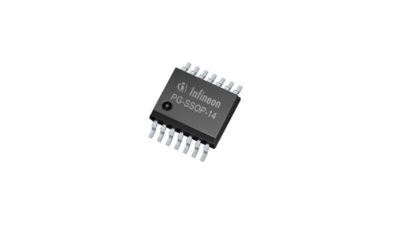 IC Controlador de LED Infineon, IN: 40 V, OUT máx.: / 120mA