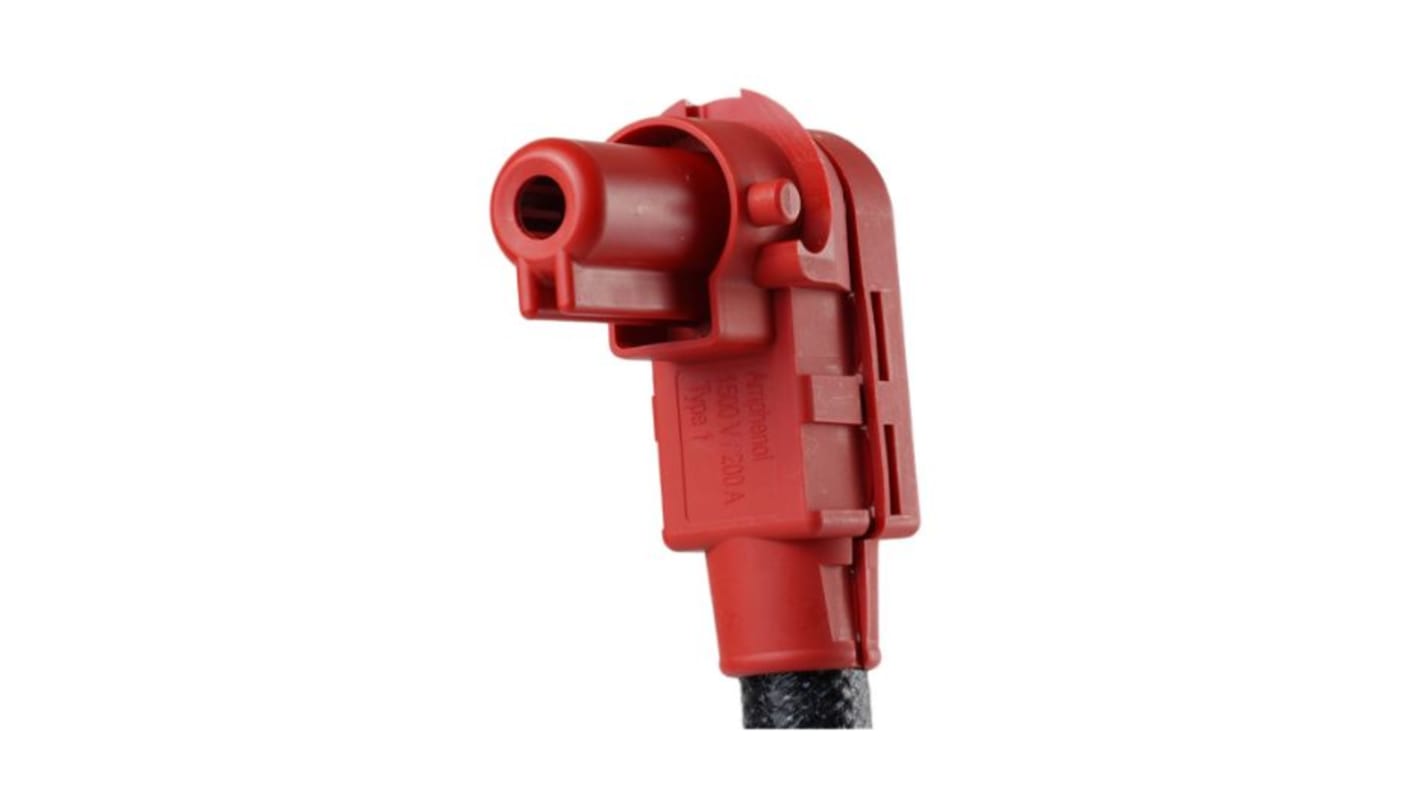 Amphenol 90° Cable Socket, 200A, Batterymate, Screw