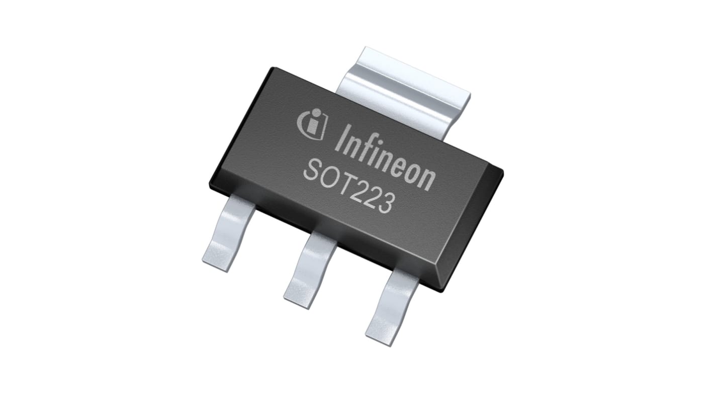 Infineon 電圧レギュレータ 低ドロップアウト電圧 低ドロップアウト 5 V, 4-Pin, TLE42744GSV33HTMA1