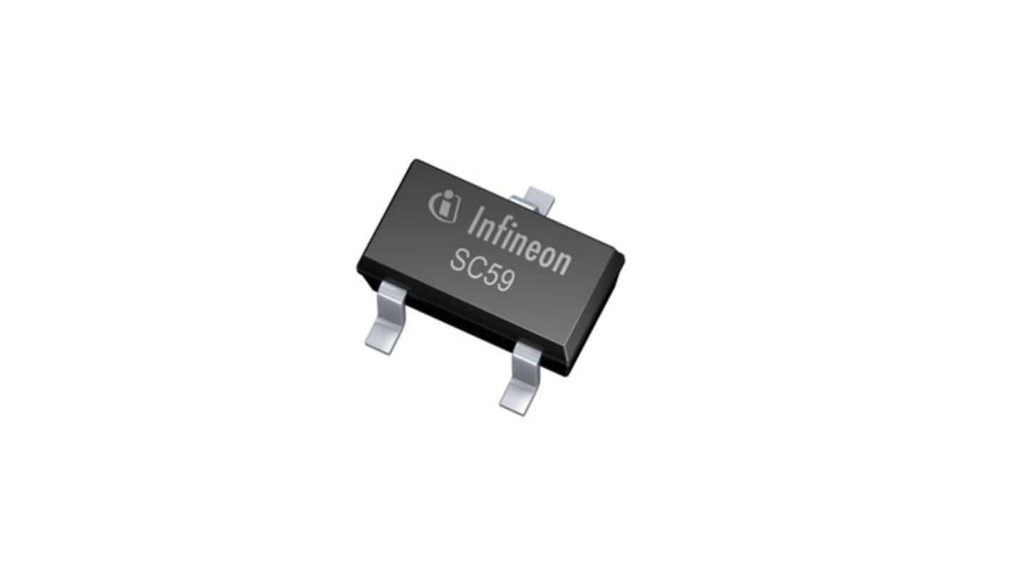 Infineon Surface Mount Hall Effect Sensor Switch, PG-SC59-3, 3-Pin