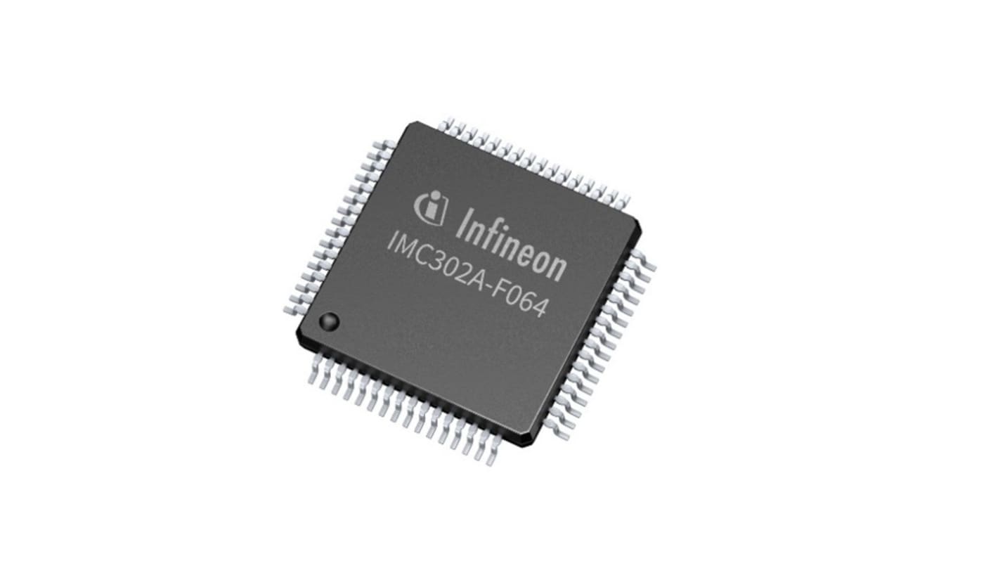 Infineon IMC301AF064XUMA1, BLDC Intelligent Power Module 25mA 24-Pin, LQFP-64