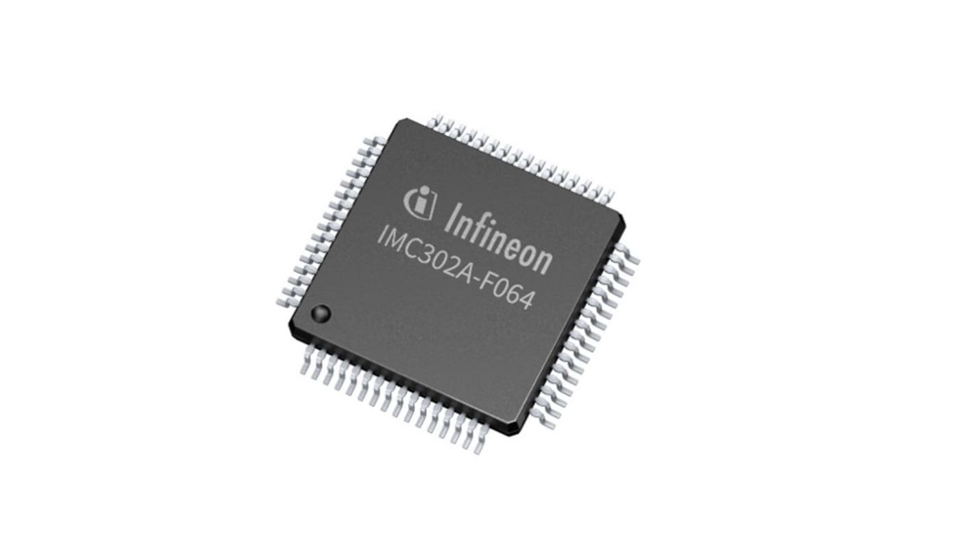 Módulo de alimentación inteligente, IMC301AF064XUMA1, 25mA LQFP-64 5,5 V BLDC PWM