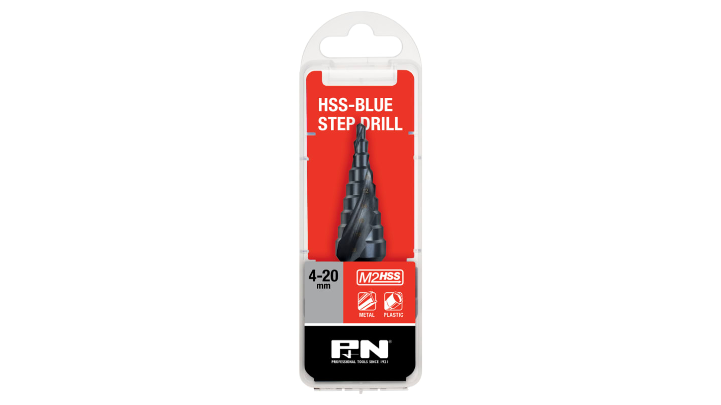 P&N Workshop High Speed Steel Step Drill Bit