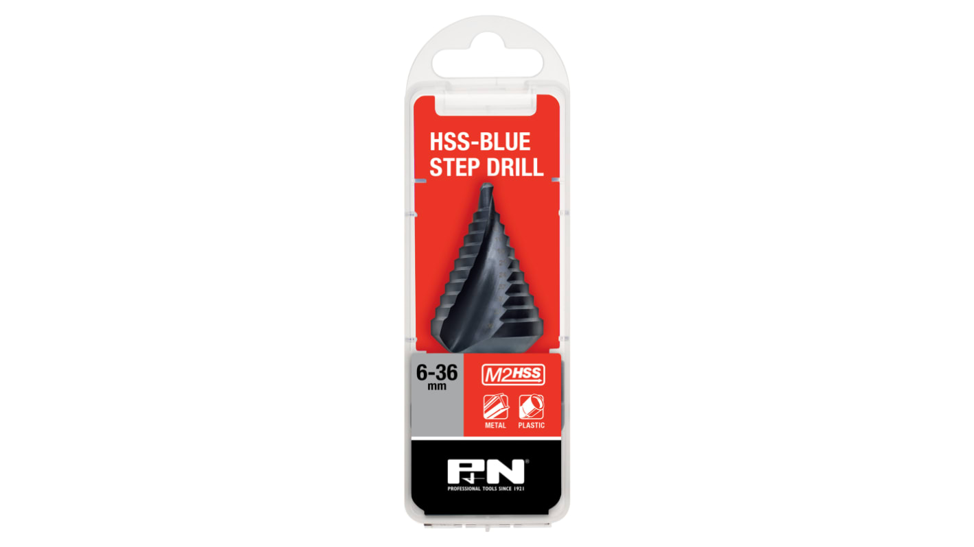 P&N Workshop High Speed Steel Step Drill Bit