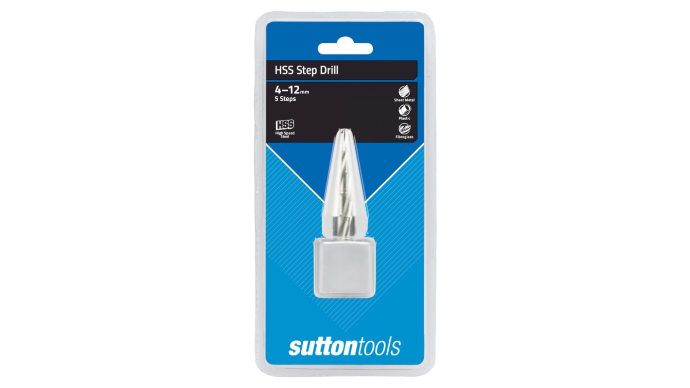 Sutton Tools HSS Step Drill Bit