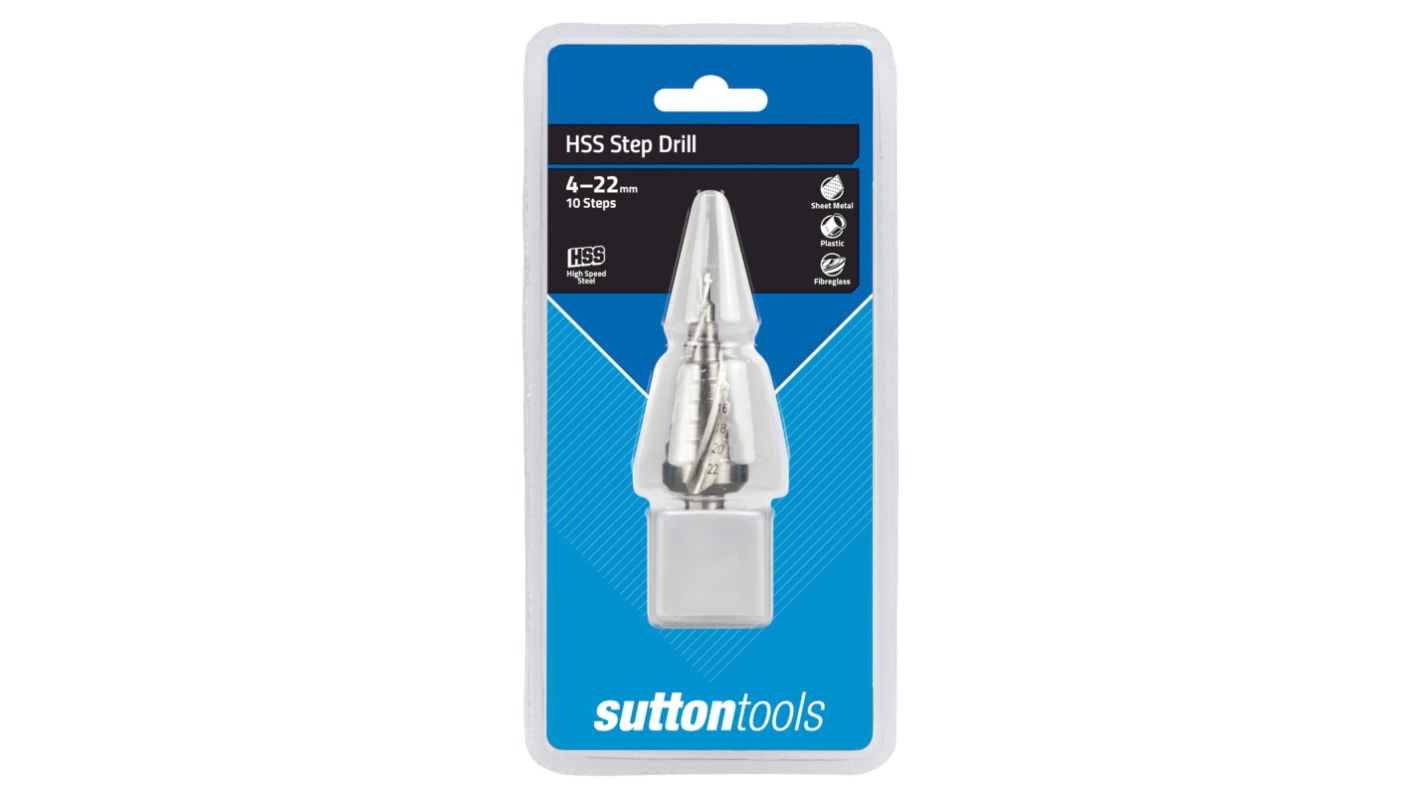 Sutton Tools HSS Step Drill Bit