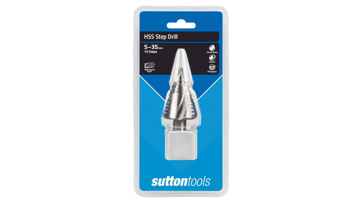 Sutton Tools HSS Step Drill Bit