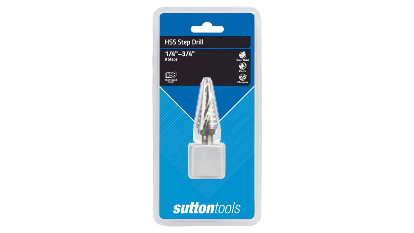 Sutton Tools HSS Step Drill Bit